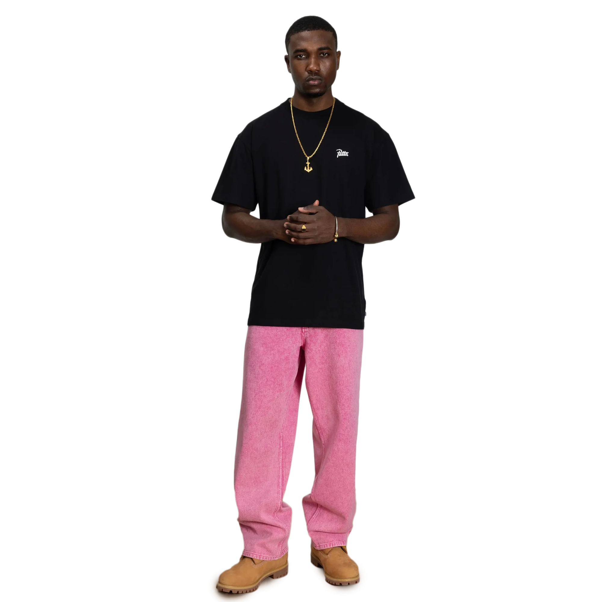 Patta Croco T-shirt Black