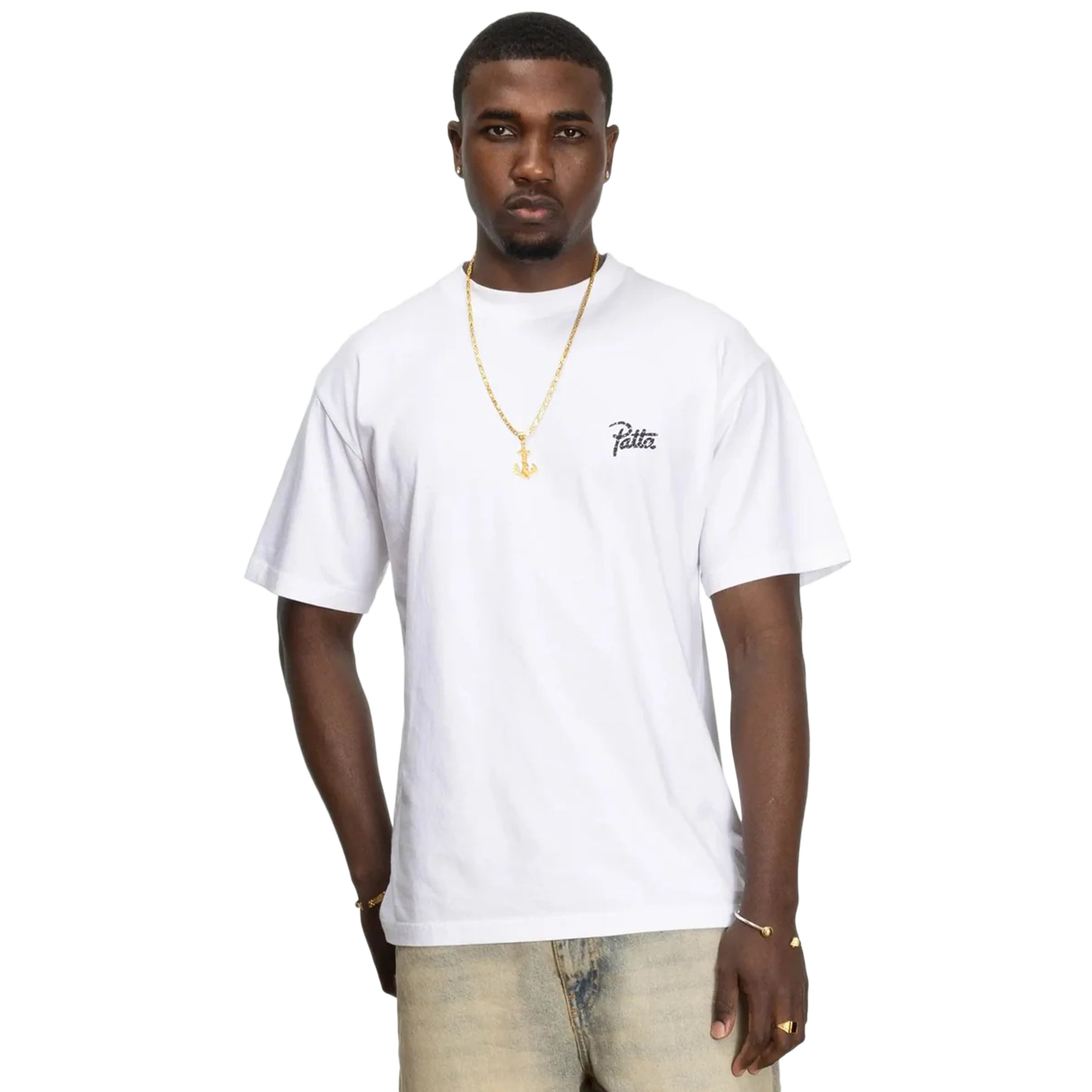 Patta Croco T-shirt White