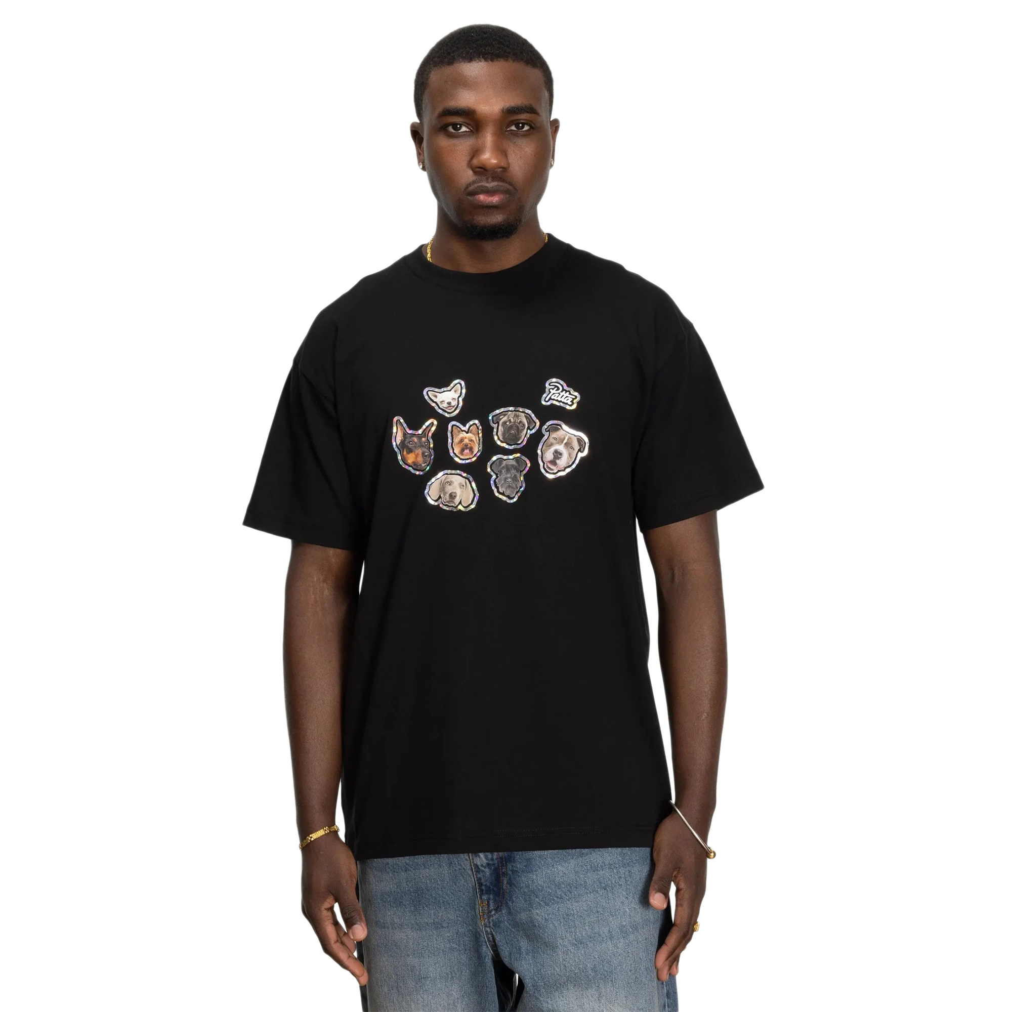 Patta Dogs T-Shirt Black