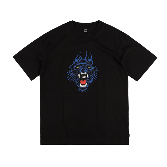 Patta Fire Panther T-Shirt Black