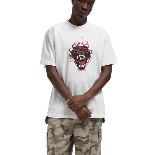 Patta Fire Panther T-Shirt White