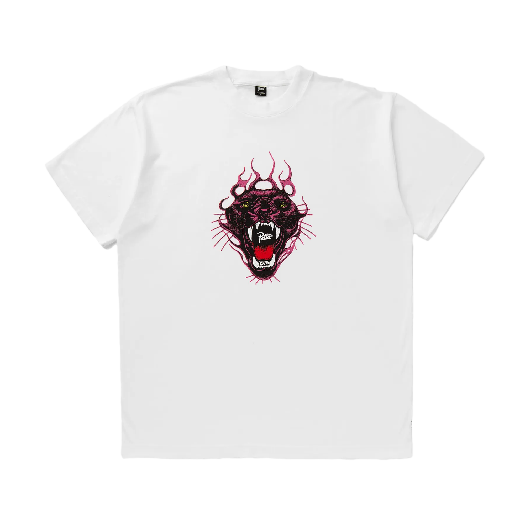 Patta Fire Panther T-Shirt White