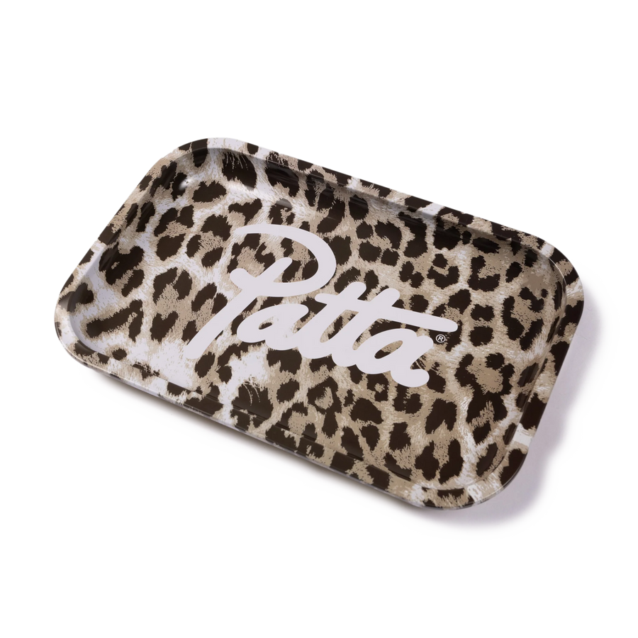 Patta Leopard Print Rolling Tray