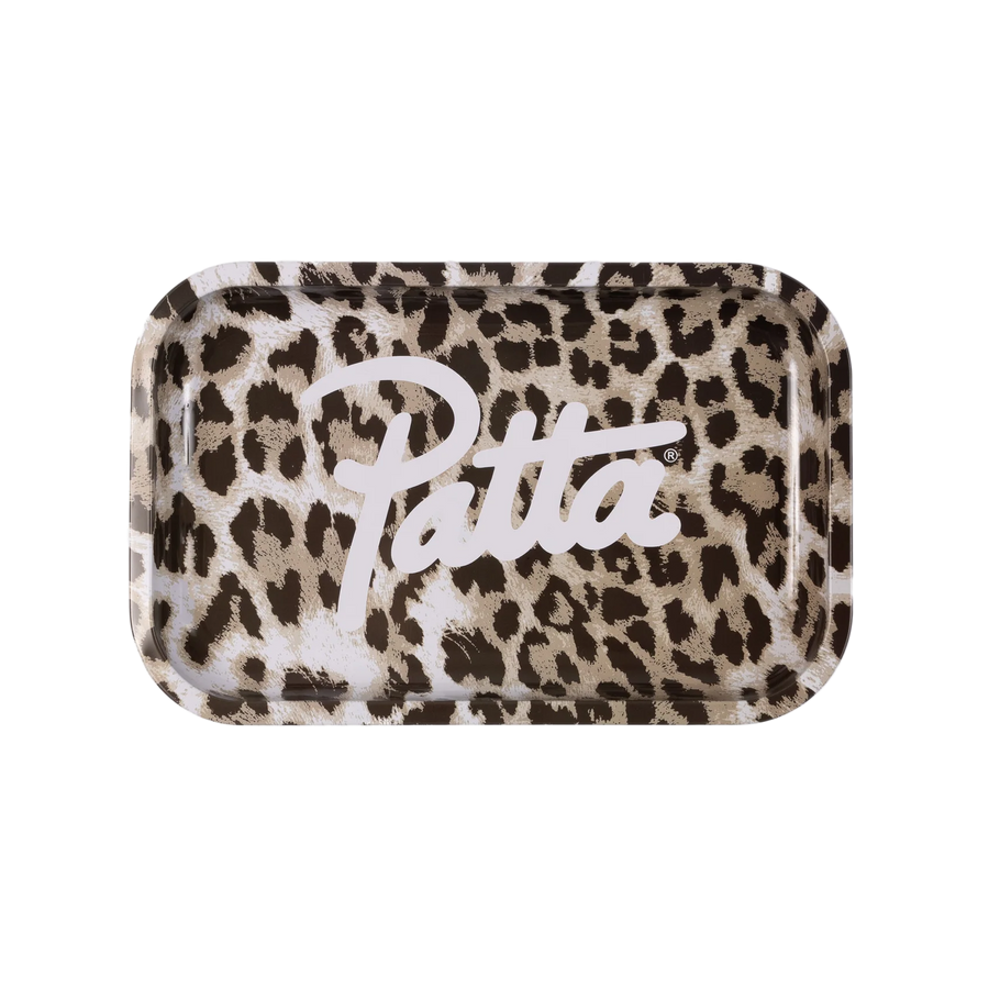 Patta Leopard Print Rolling Tray