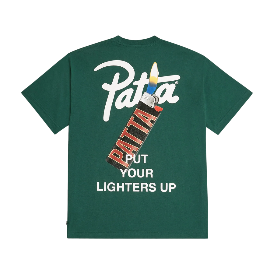 Patta Lighters T-Shirt Bistro Green