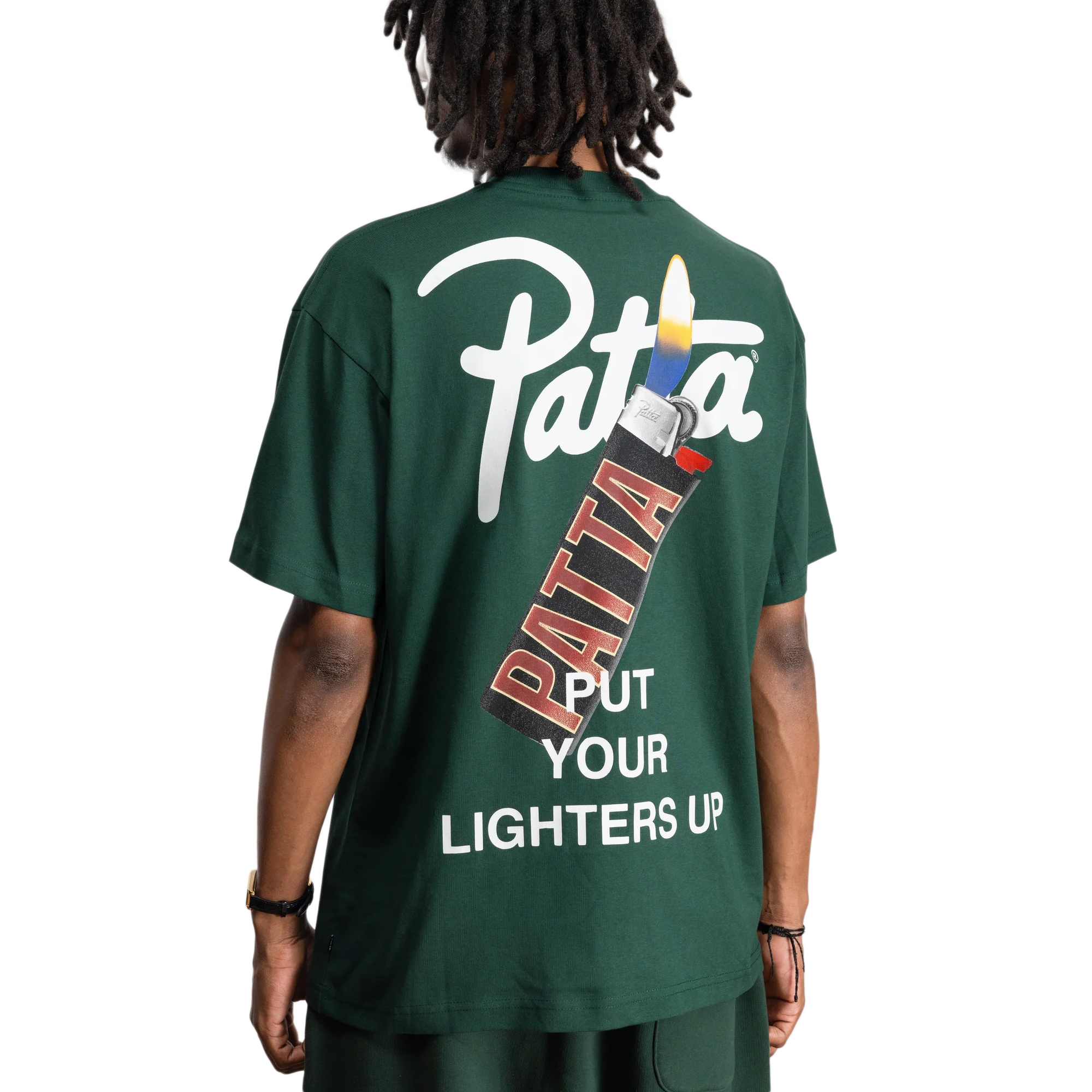 Patta Lighters T-Shirt Bistro Green