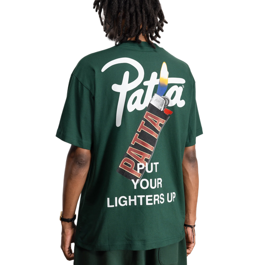 Patta Lighters T-Shirt Bistro Green