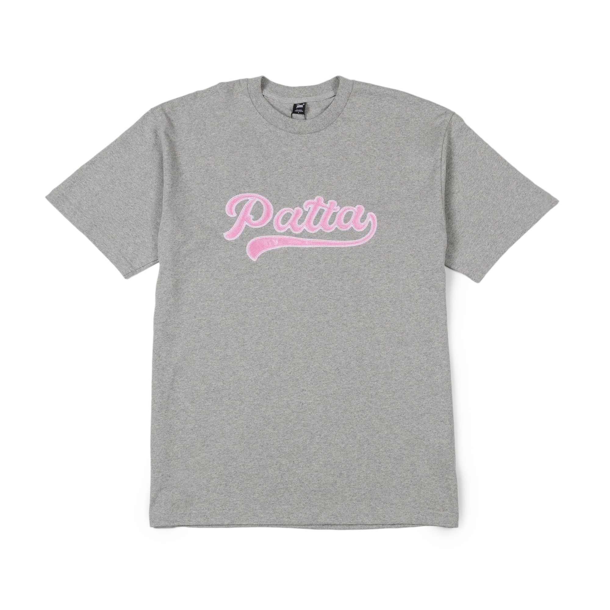Patta Logo Tail T-Shirt Grey Heather
