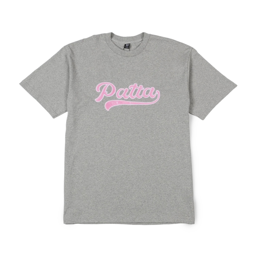 Patta Logo Tail T-Shirt Grey Heather