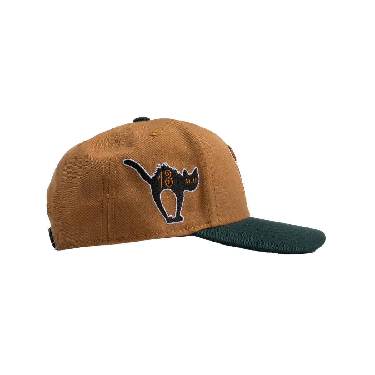 Patta Lucky 13 Snapback Cap Buckthorn Brown