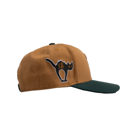 Patta Lucky 13 Snapback Cap Buckthorn Brown