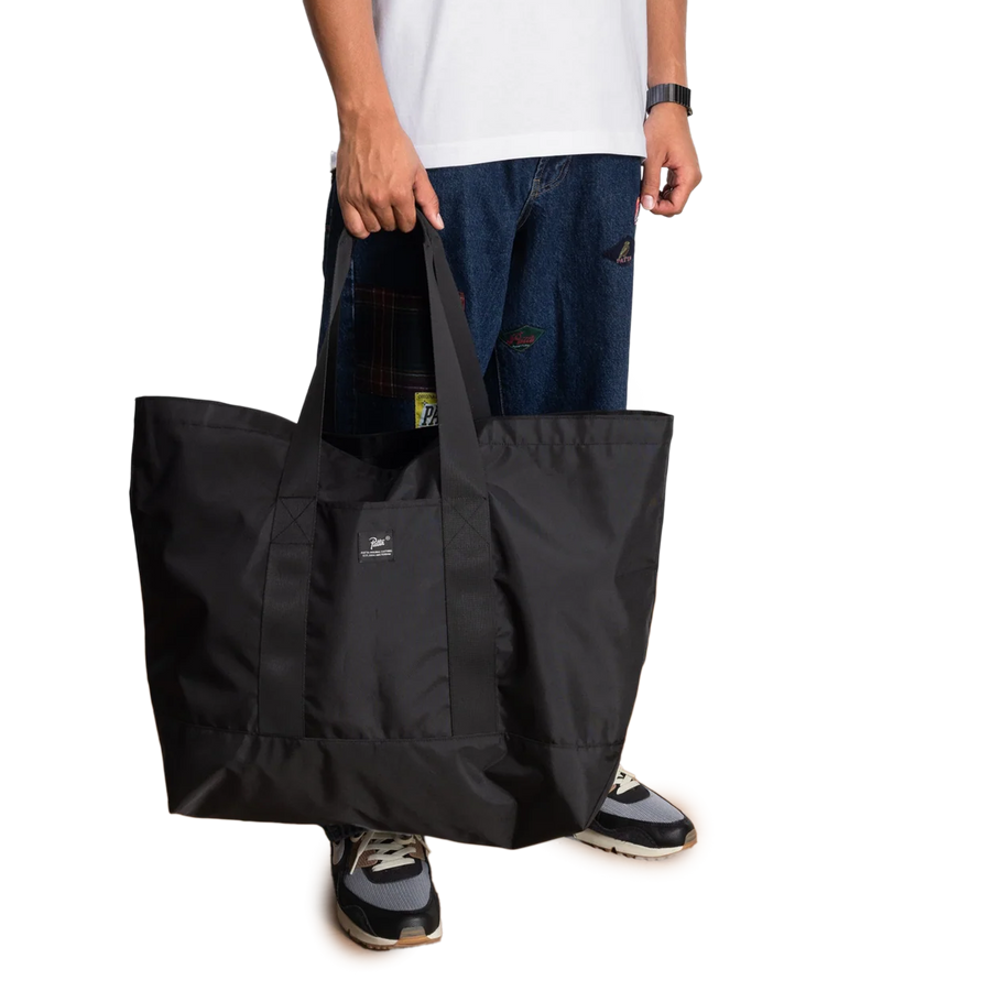 Patta Oversized Tote Bag Black