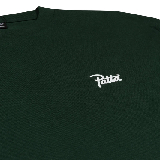 Patta Script Logo T-Shirt Pine Grove
