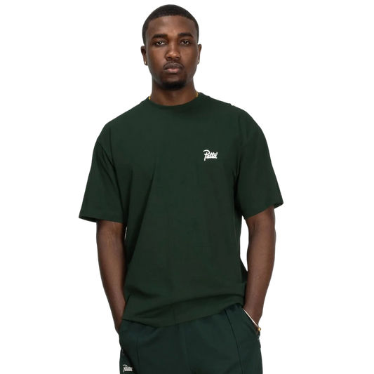 Patta Script Logo T-Shirt Pine Grove
