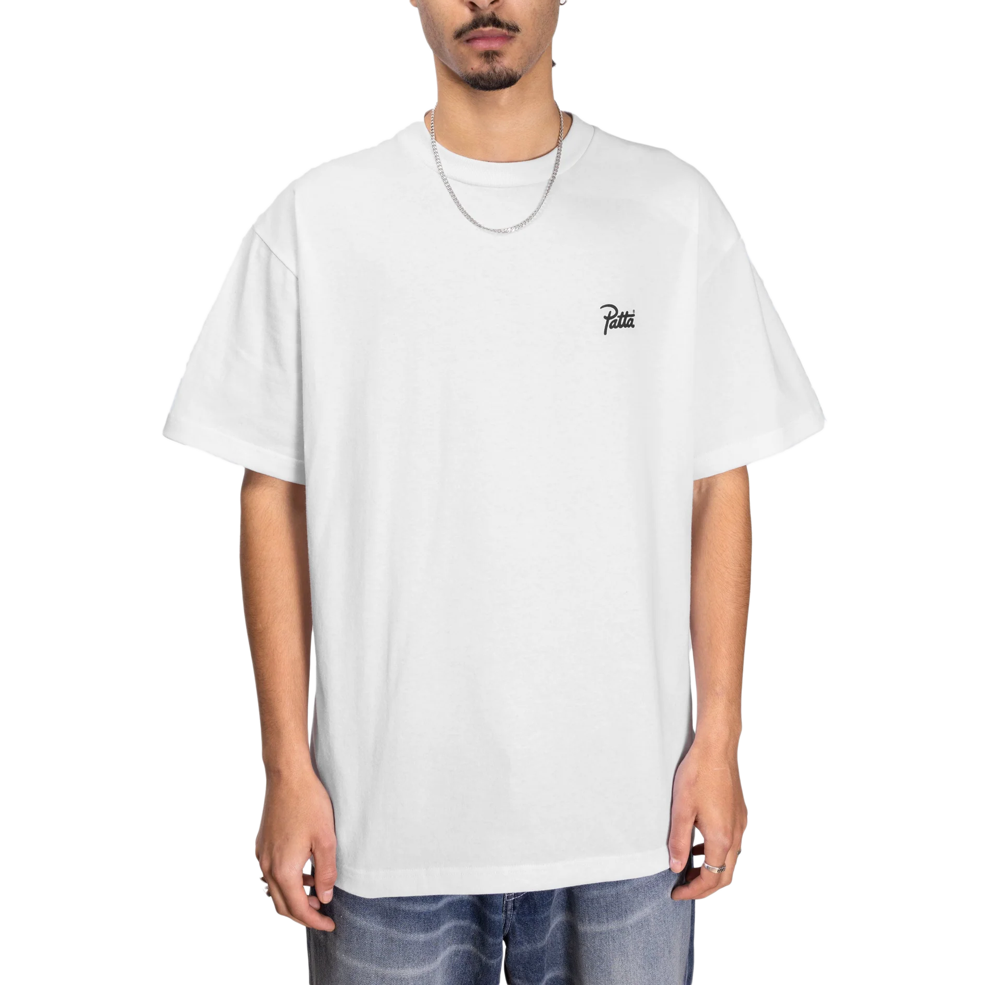 Patta Script Logo T-Shirt White