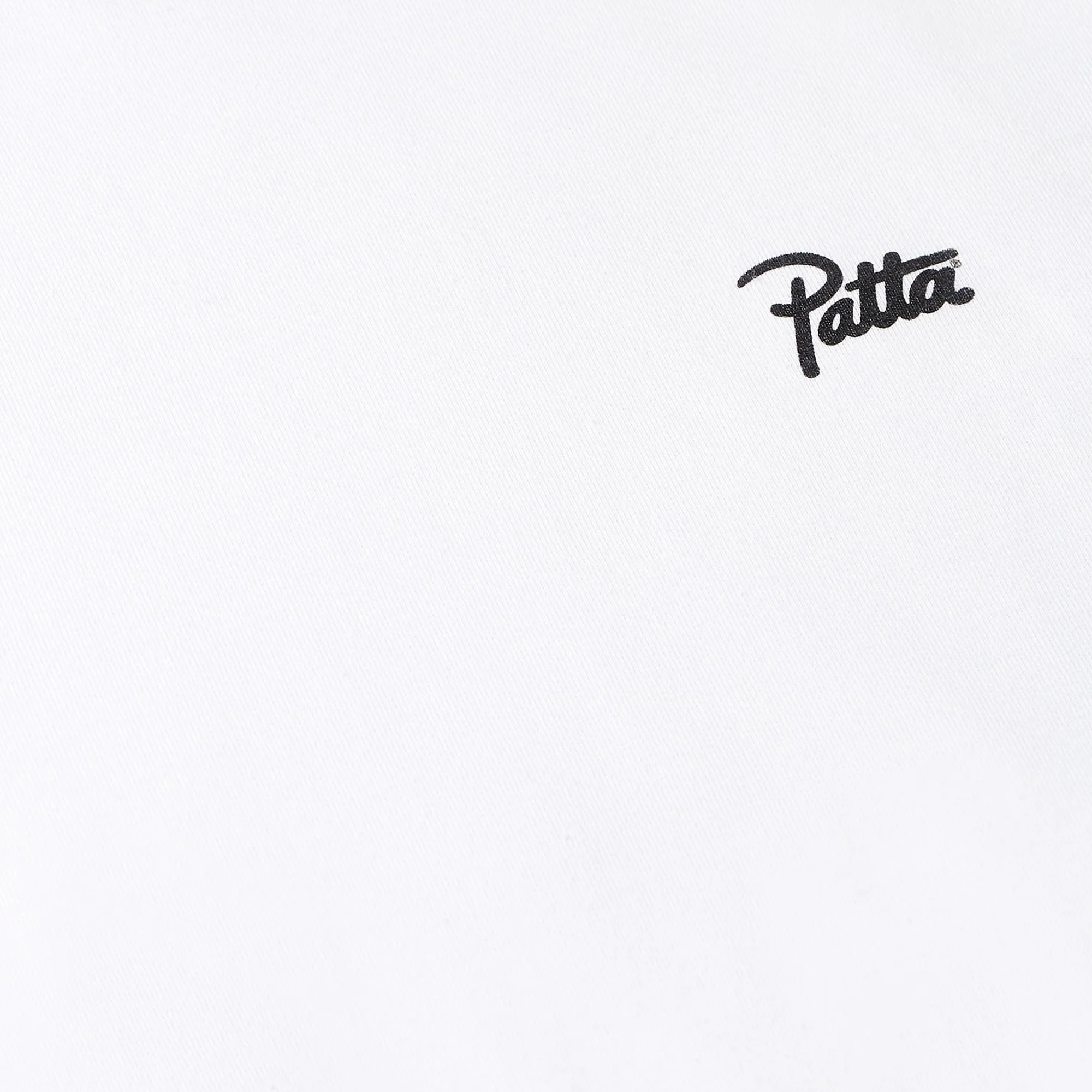 Patta Script Logo T-Shirt White
