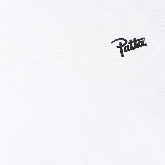 Patta Script Logo T-Shirt White