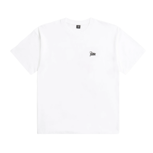 Patta Script Logo T-Shirt White