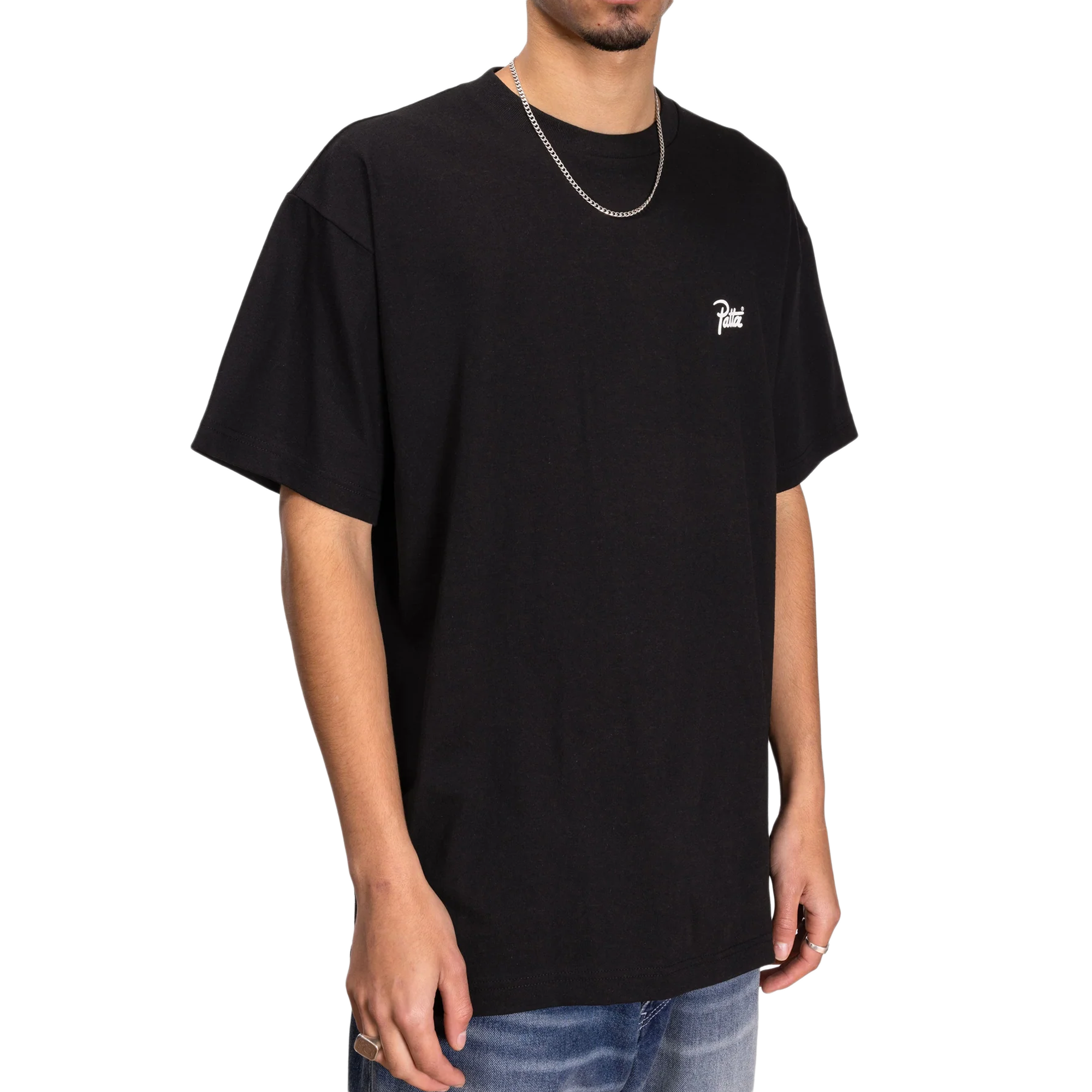 Patta Script Logo T-Shirt Black