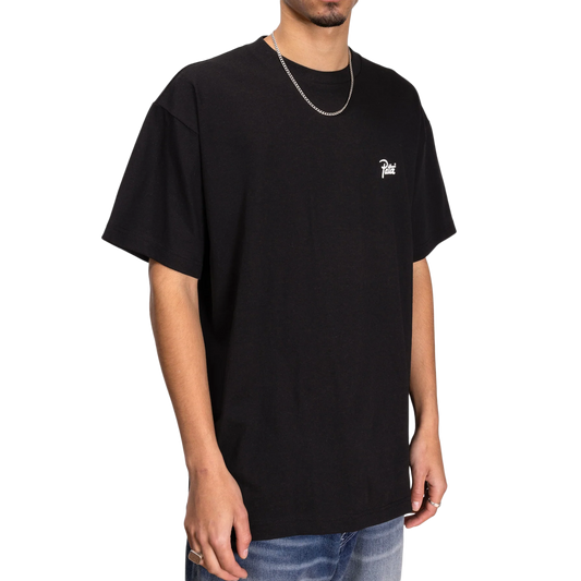 Patta Script Logo T-Shirt Black