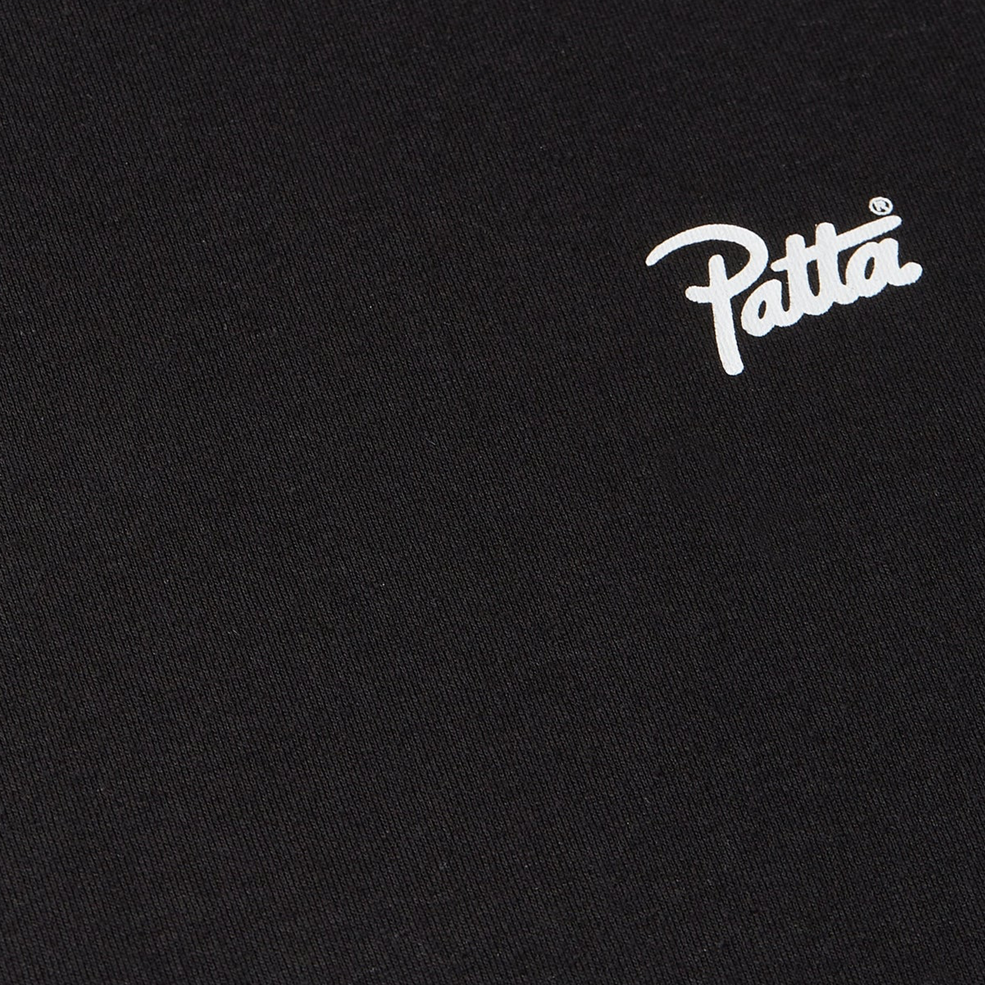 Patta Script Logo T-Shirt Black