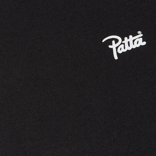 Patta Script Logo T-Shirt Black