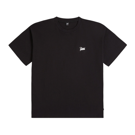 Patta Script Logo T-Shirt Black