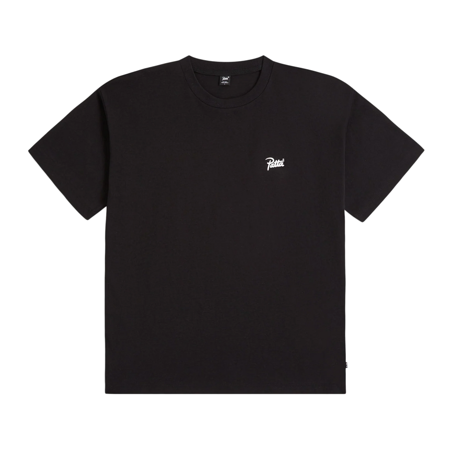 Patta Script Logo T-Shirt Black