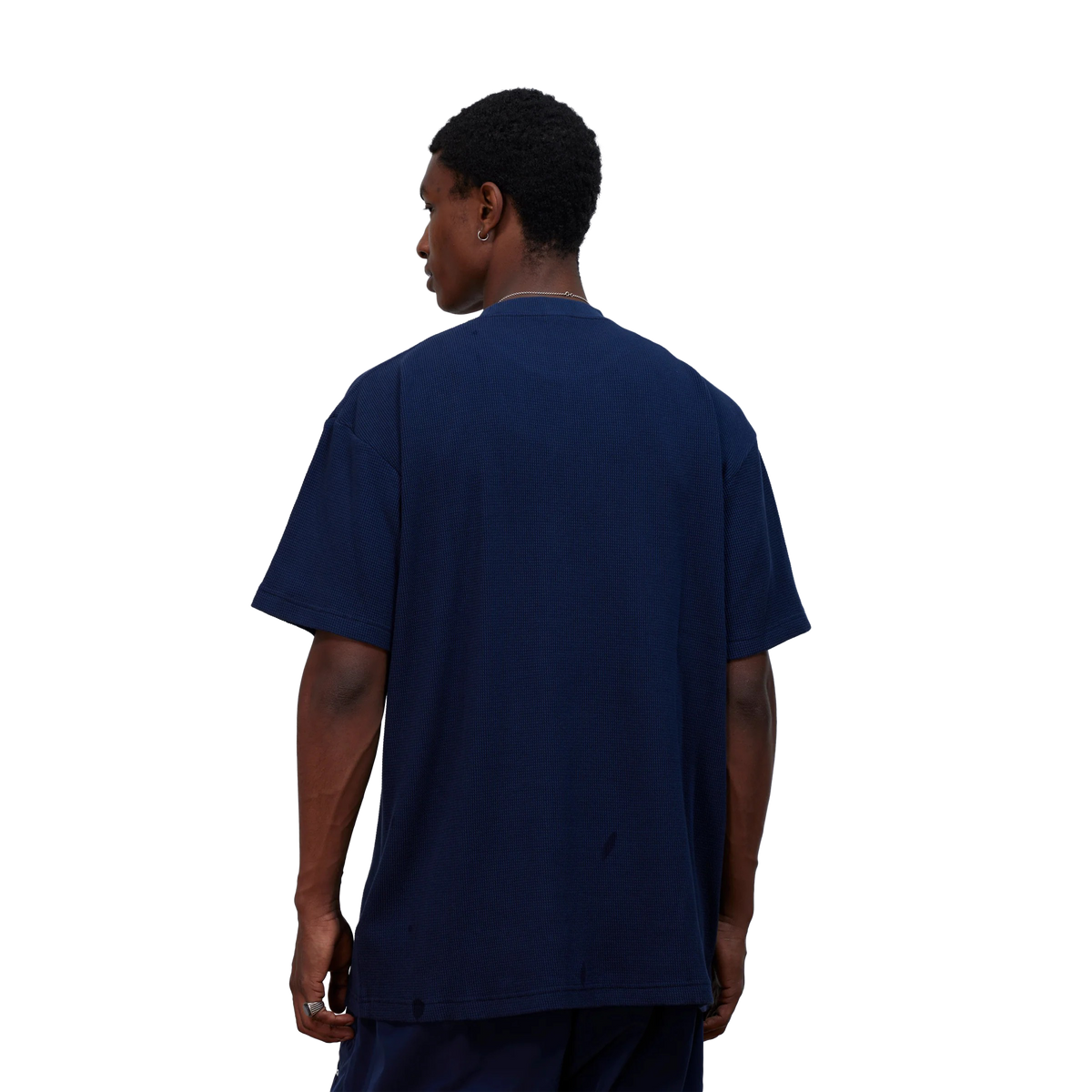 Patta Waffle Script Logo T-Shirt Black Iris