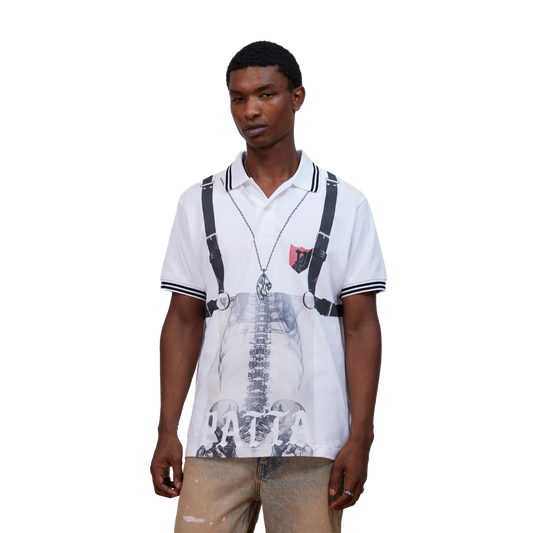 Patta X-Ray Polo Shirt White