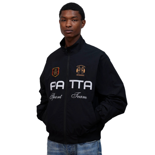Patta Racing Team Track Jacket Black