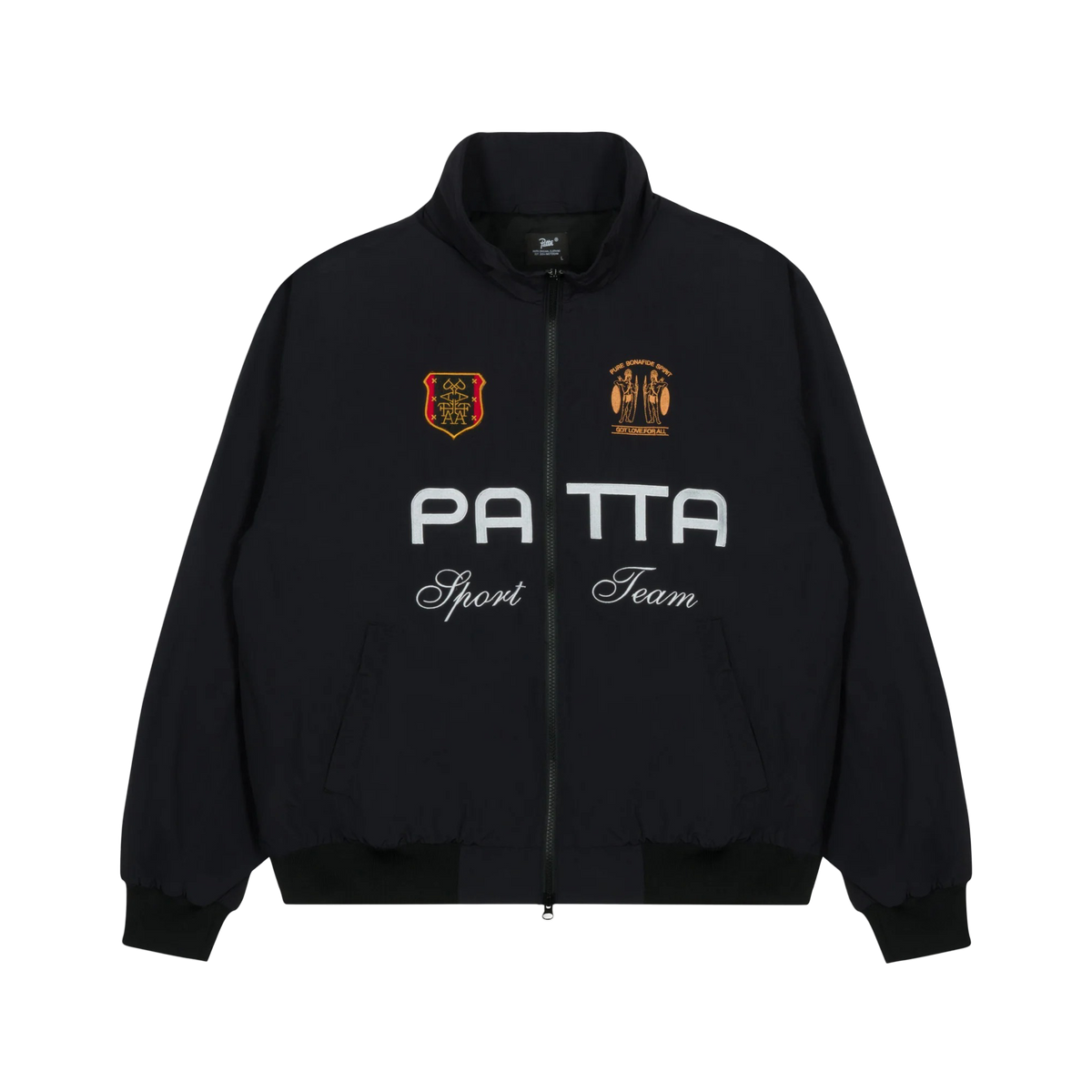 Patta Racing Team Track Jacket Black