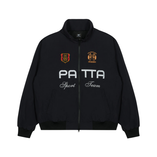 Patta Racing Team Track Jacket Black