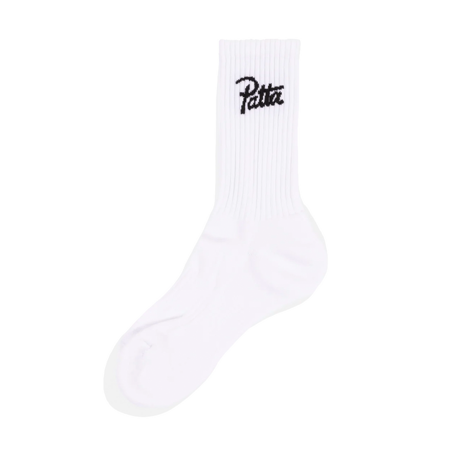Patta | Basic Sports Sock | White | PA-BC23-SPORTS-S-004