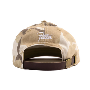 Patta Frayed Woodland Camo Sports Cap Sand Dollar