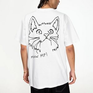 Patta Meow T-Shirt White