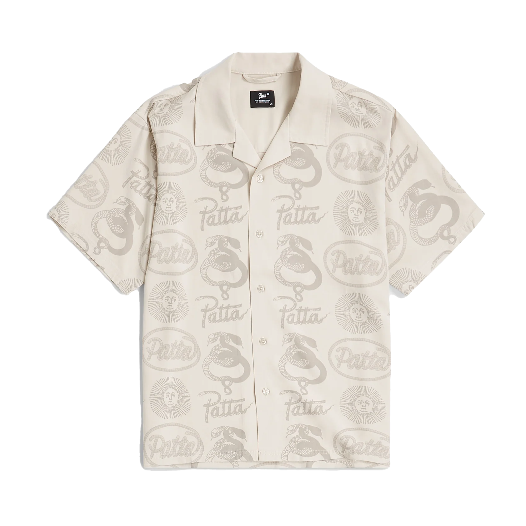 Patta Serpentes Summer Shirt Pumic Stone