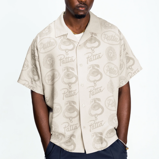 Patta Serpentes Summer Shirt Pumic Stone