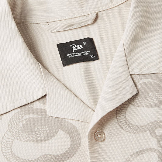 Patta Serpentes Summer Shirt Pumic Stone