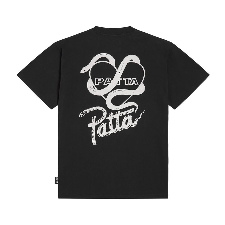 Patta Snake Heart T-Shirt Moonless Night