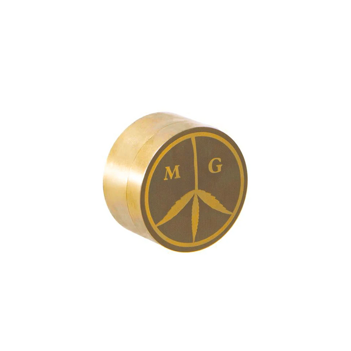 Mister Green Peace Logo Container Brass