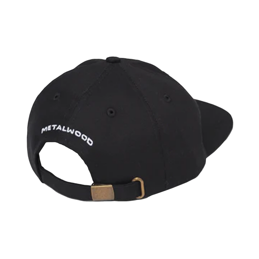 Metalwood Phuk Luzin 6-Panel Strapback Hat Black