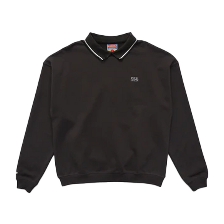 Metalwood Phuk Luzin Collared Sweatshirt Tar