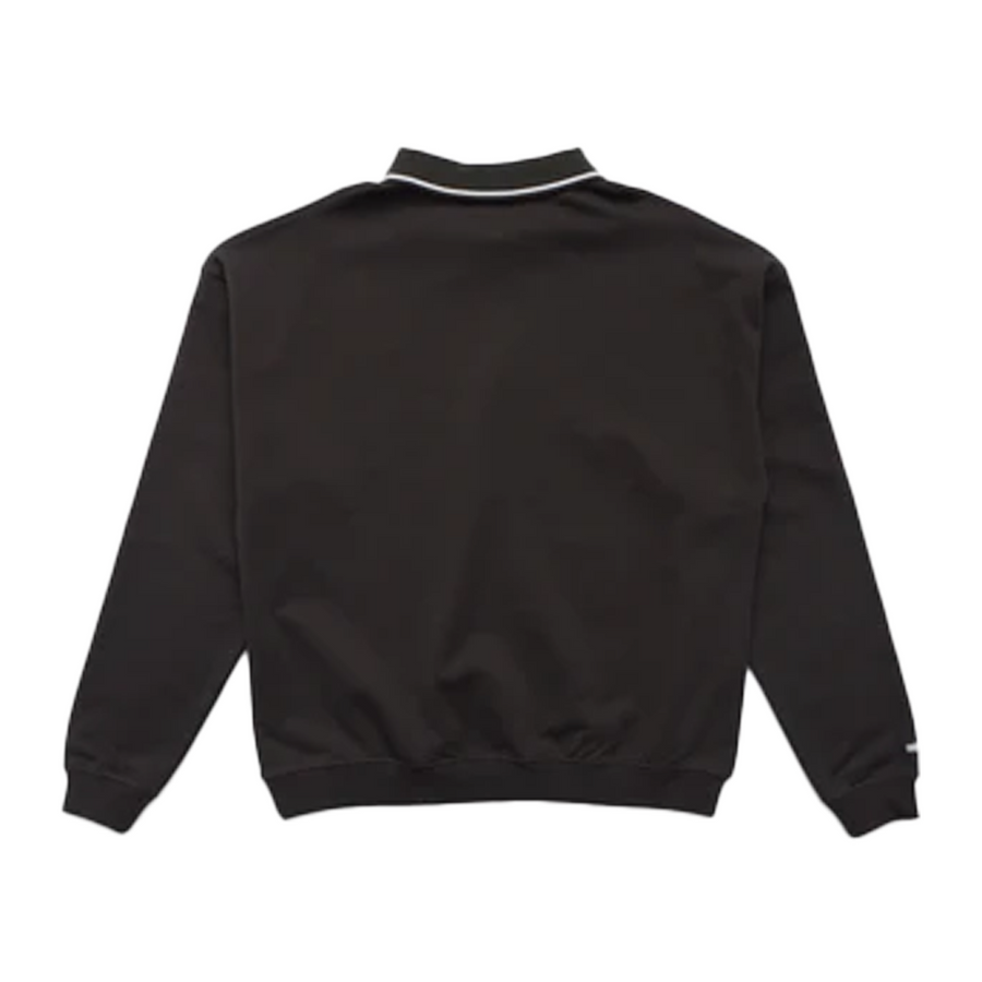 Metalwood Phuk Luzin Collared Sweatshirt Tar