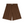 Pseushi Pleated Oversized Shorts Brown/Orange