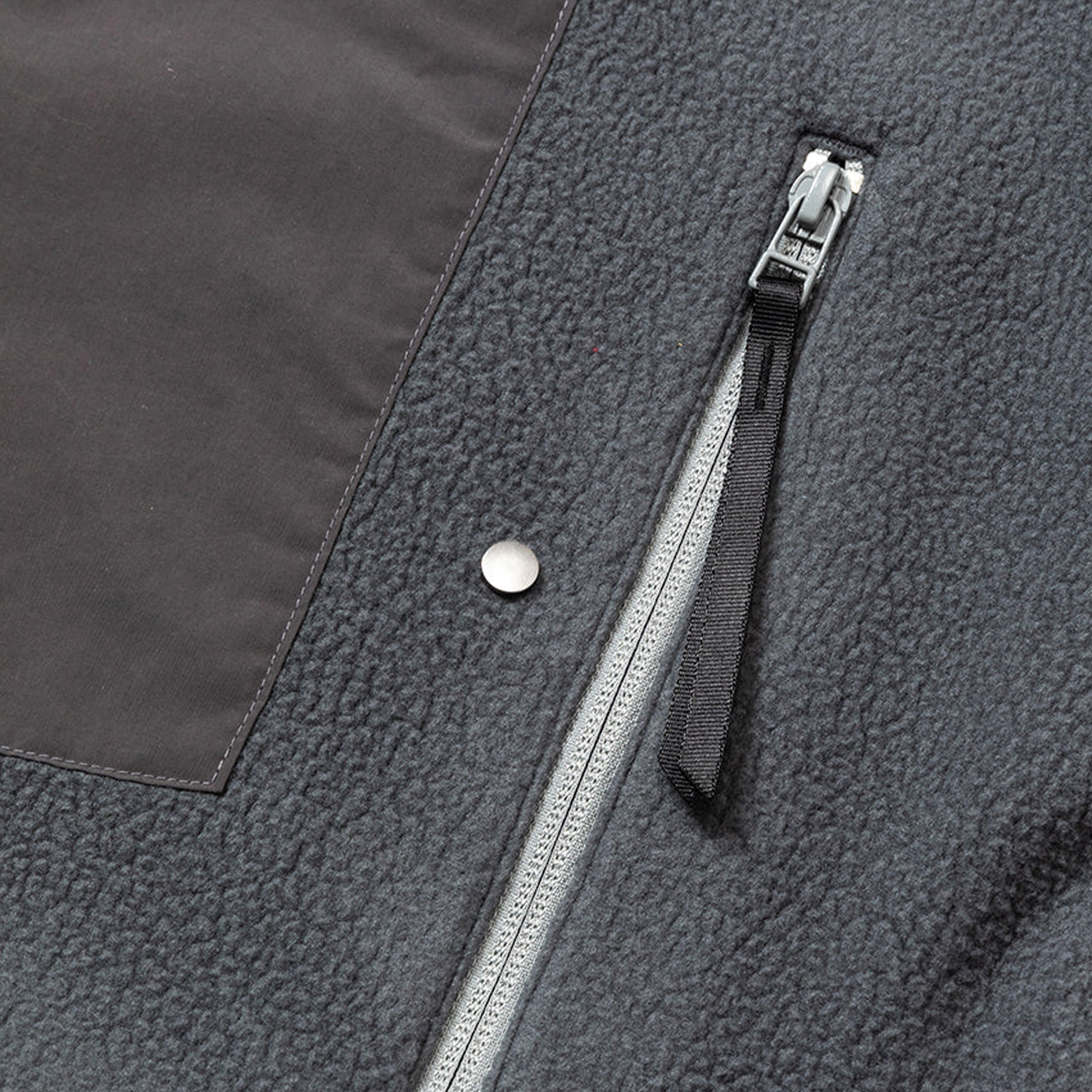 Meanswhile Polartec¬Æ Fleece Overwrap Jacket Sage Green