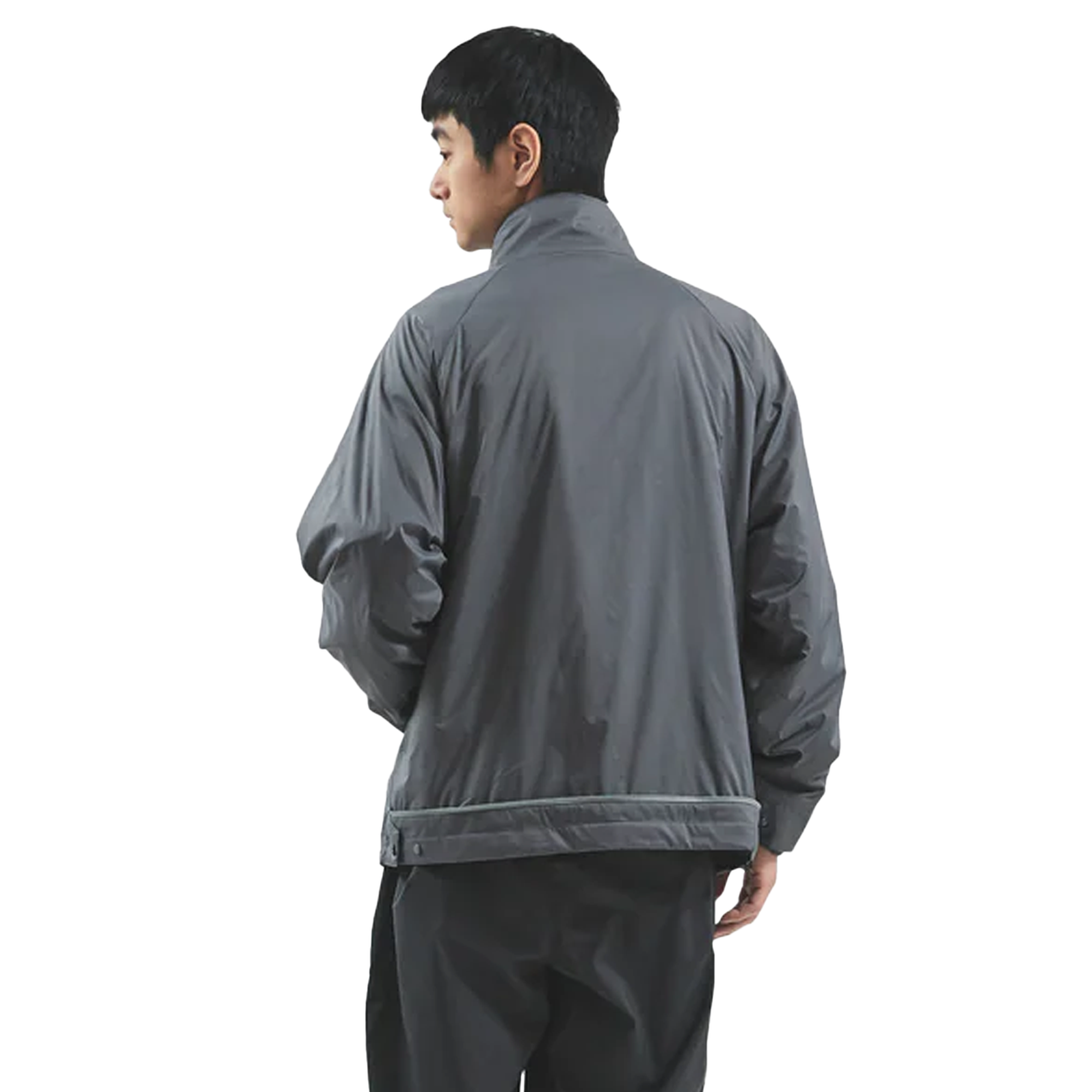 Meanswhile Polartec¬Æ Fleece Overwrap Jacket Sage Green