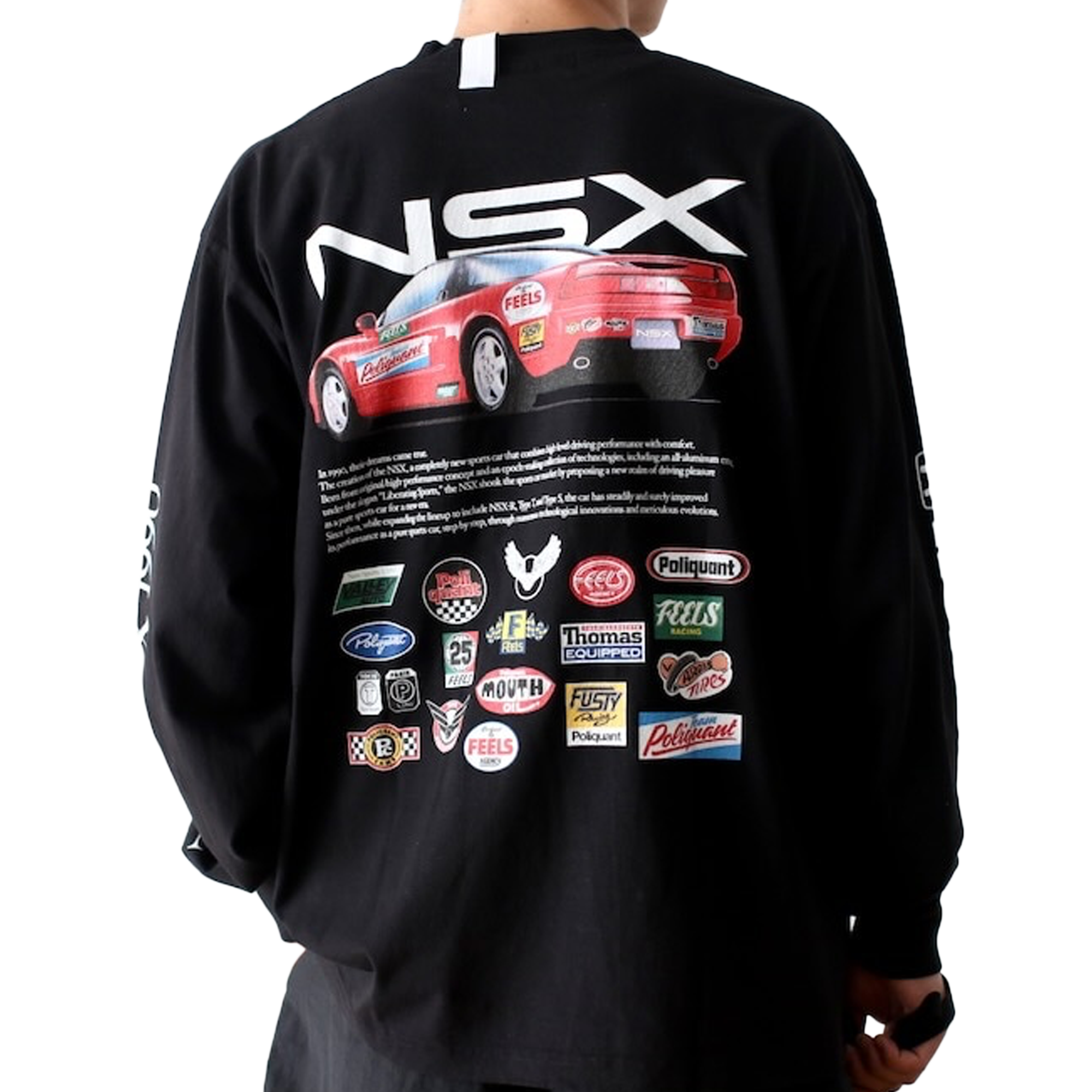 Poliquant The New Sports x 1990 L/S Tee Limited Edition Black