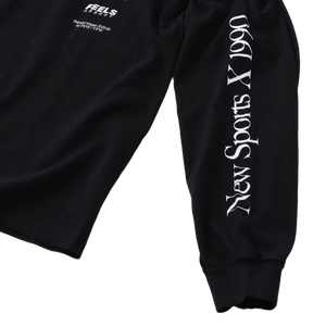 Poliquant The New Sports x 1990 L/S Tee Limited Edition Black