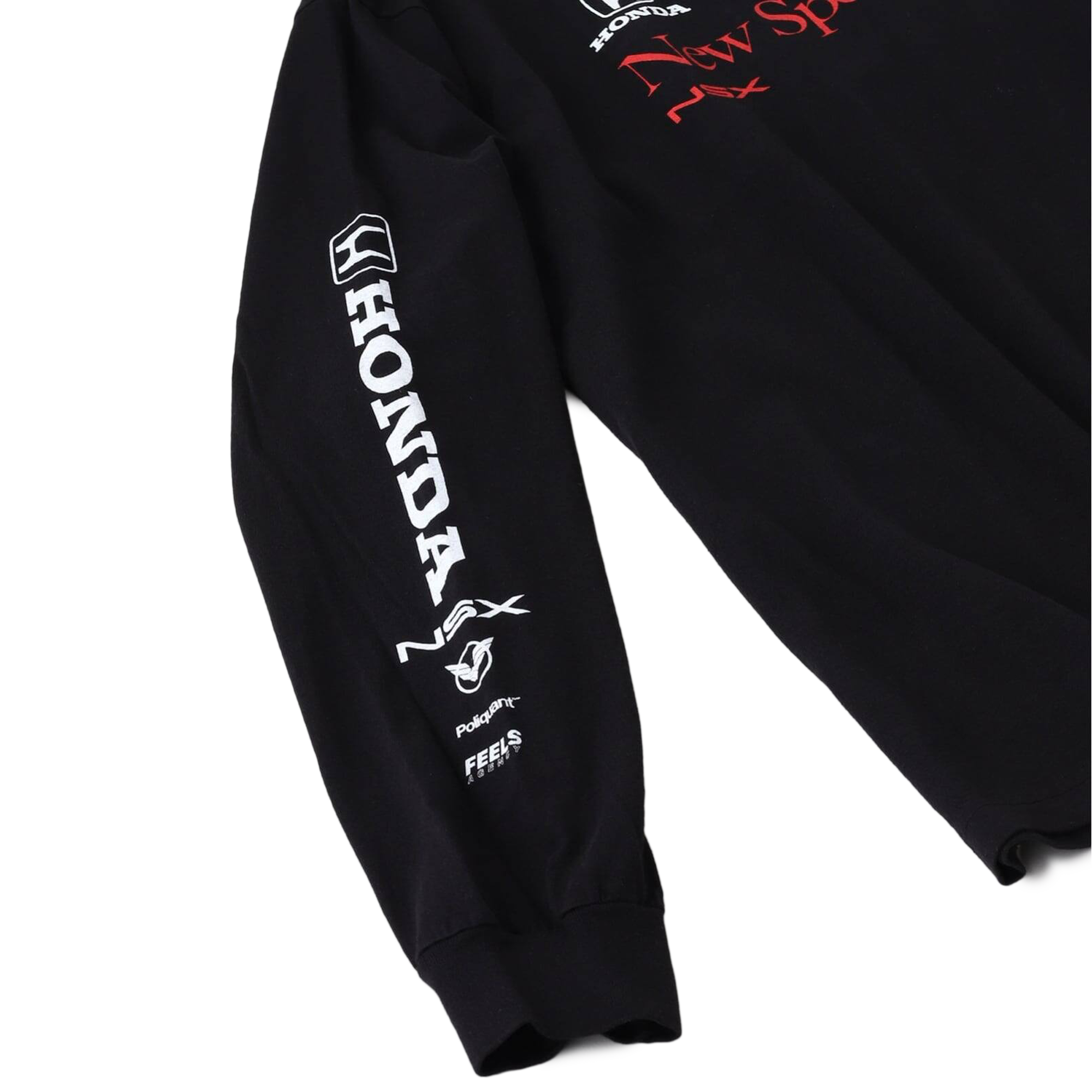 Poliquant The New Sports x 1990 L/S Tee Limited Edition Black